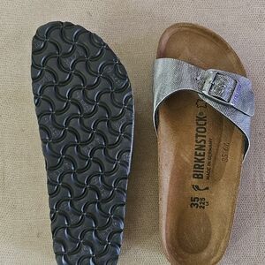 Birkenstock Silver Sandals